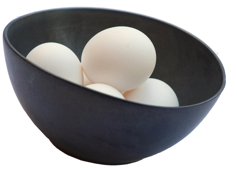 bowl of eggs